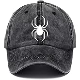 Spider Printed Baseball Cap for Men Women's Adjustable Cowboy Hats Unisex Sun Hats