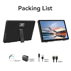 Akntzcs 7 inch Touchscreen Mini Monitor 1024 X 600