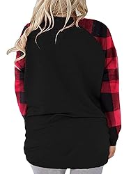 Plus Size Christmas Shirts for Women 2X Crewneck