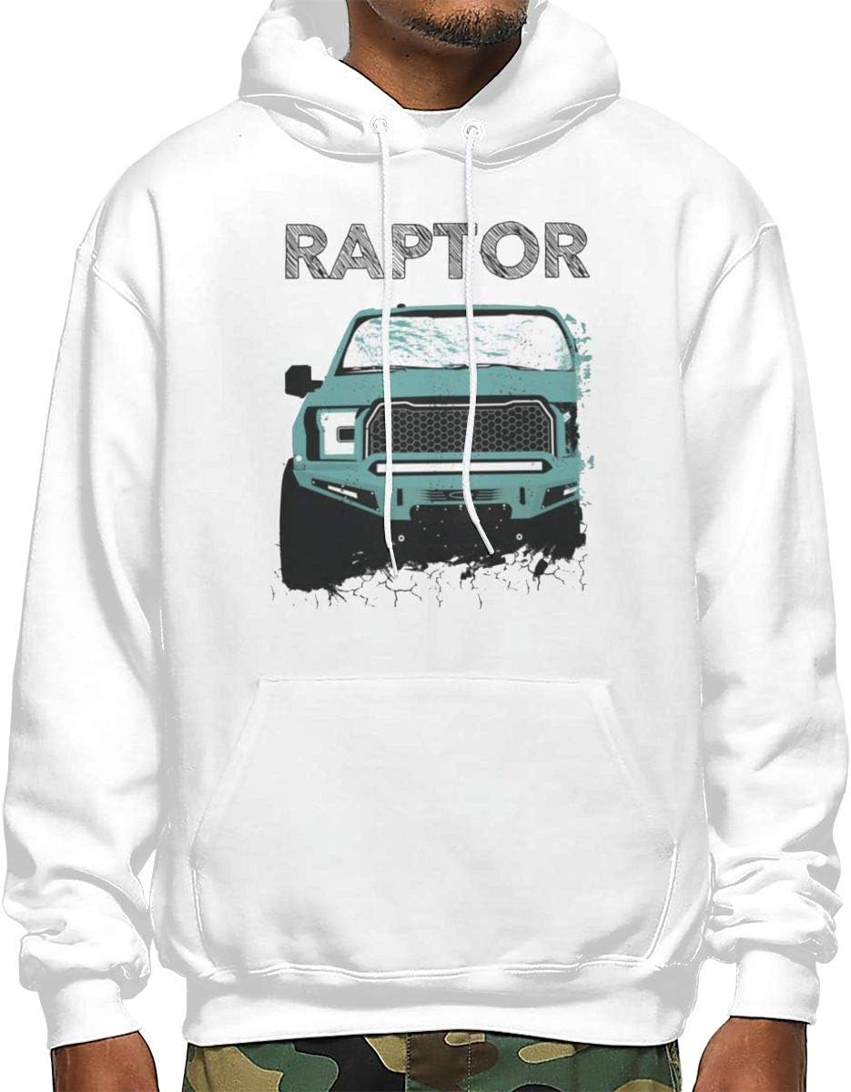 WheelSpinAddict Men's Raptor F-150 F150 Truck Hoodie