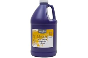 Handy Art Little Masters Washable Tempera Paint 1/2 Gallon, Violet