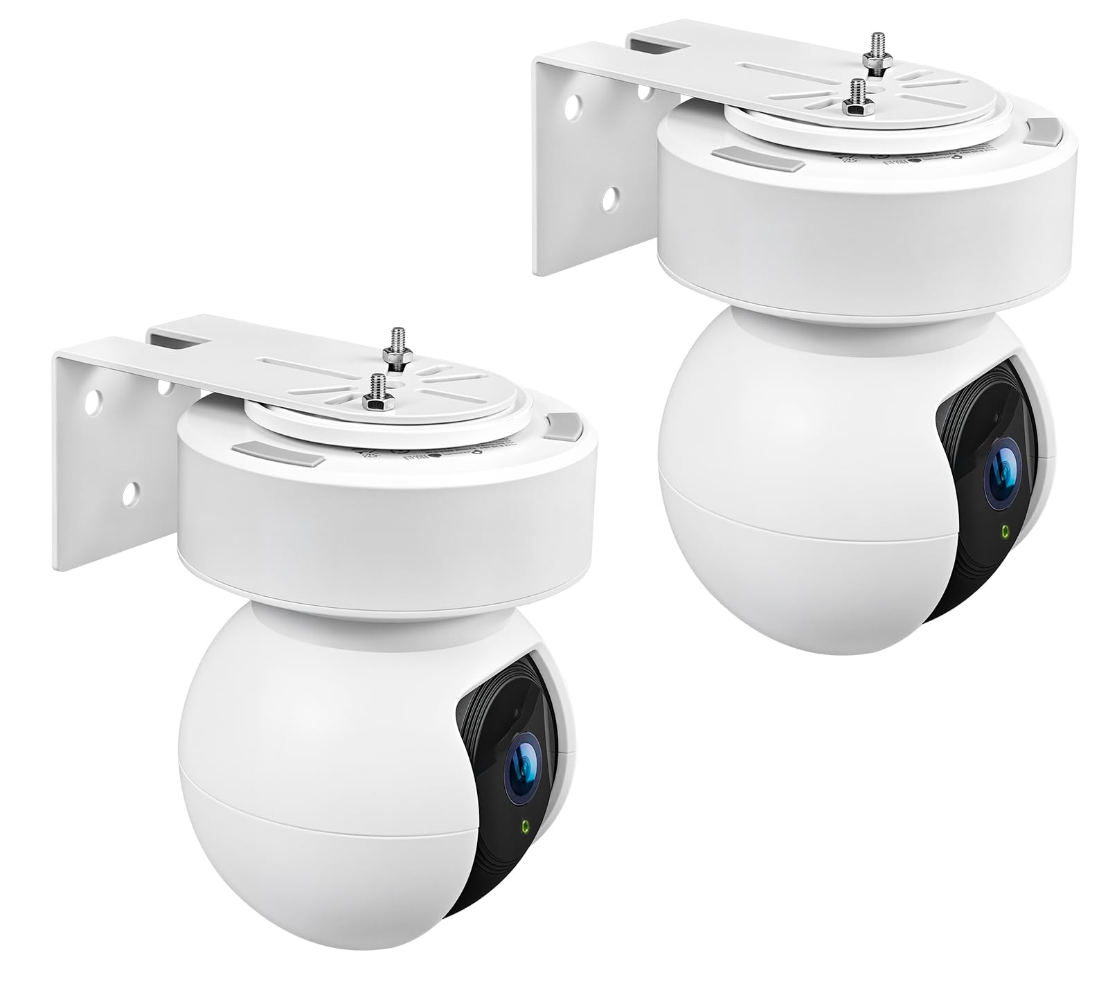 Photo 1 of 2 Pack Adhesive Metal Wall Mount Bracket Fits for Kasa Indoor Pan/Tilt Smart Security Camera(EC70), Kasa Camera Mount Effortless Installation with Adhesive Tape or Secure Screws to Suit your Needs