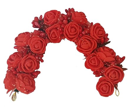 Mayoo Artificial Hair Gajra Wedding Bridal Hair Gajra Hair