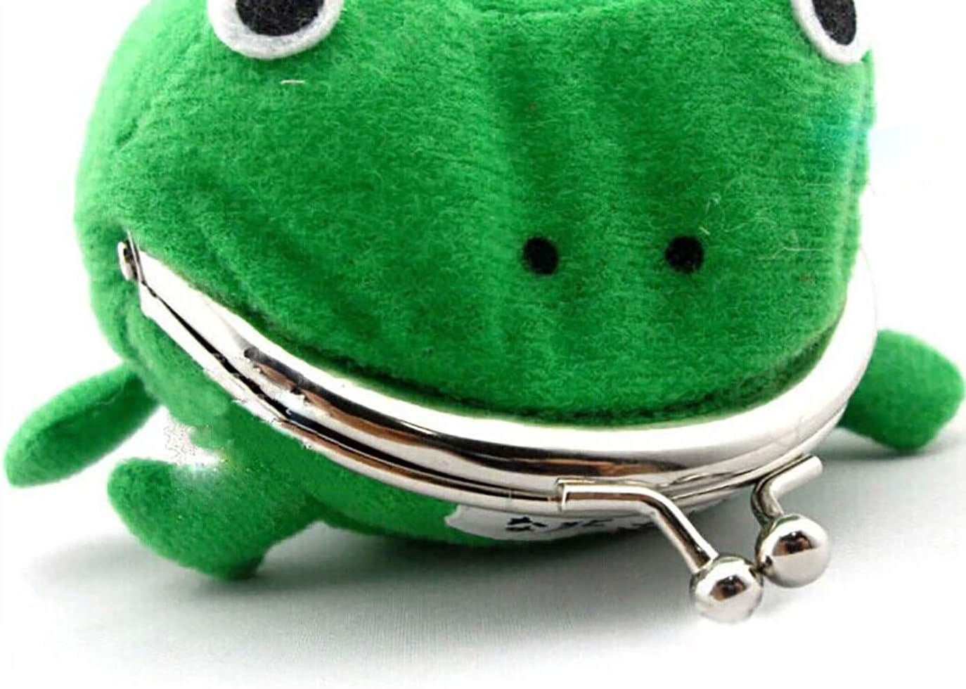 Porte-monnaie Motif Grenouille - 10x9x5cm, Déco Cosplay Ou Quotidien
