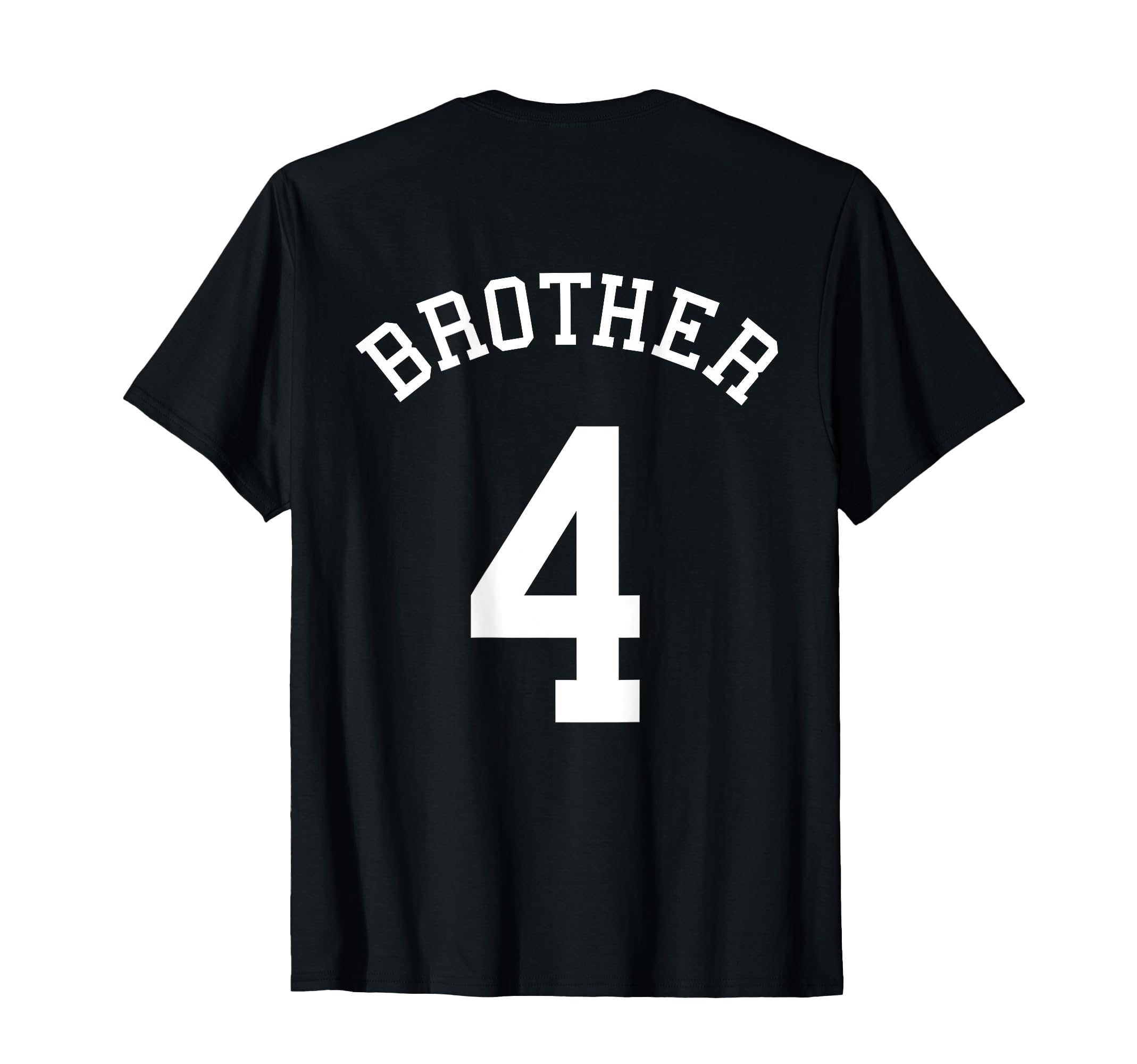 Brother Shirt No. 4 Hockey Bro Football Basketball Soccer T-Shirt