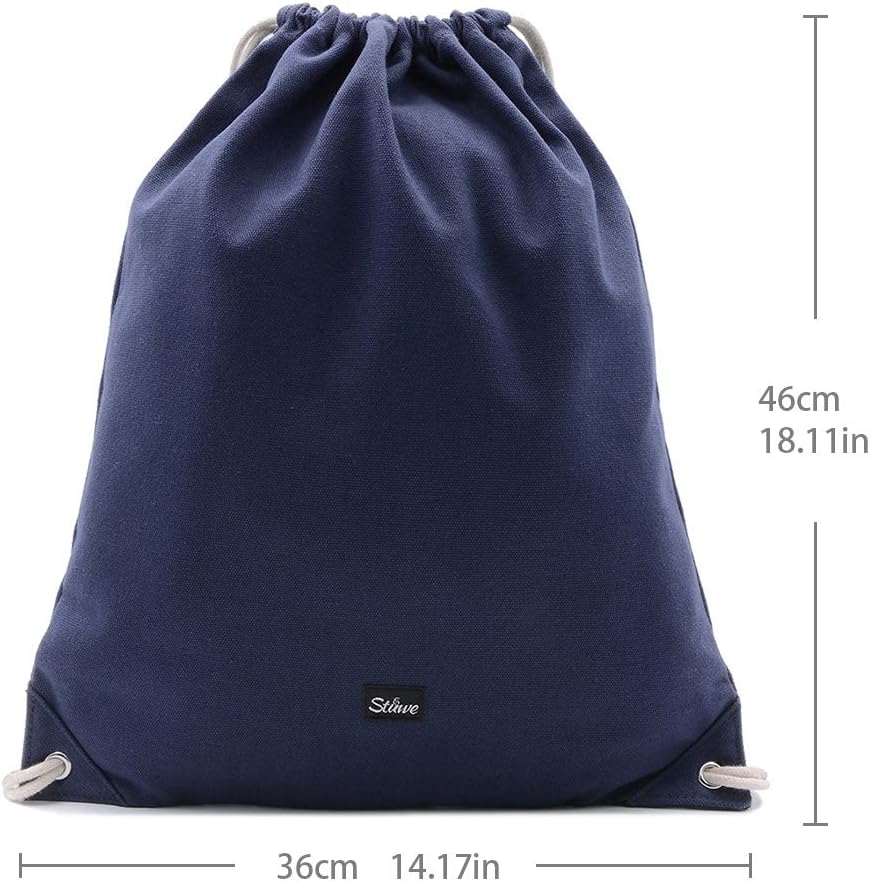 Borsa da Fitness per Uomo Unisex in Juta Stuewe Borsa da Palestra Tela di  Cotone 100% Zaino da Palestra per Lo Sport Valigeria Borse da palestra  amiralebsatte.com