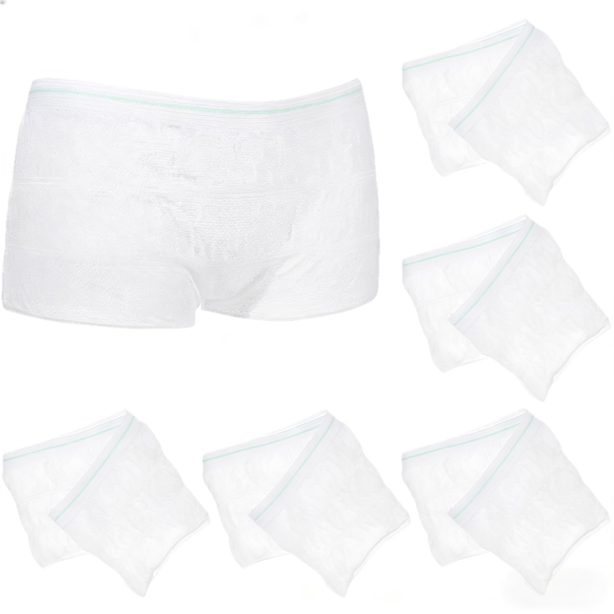Artibetter 6pcs Net Knickers for Incontinence Pads, Fix Reusable Net Pants -SmallWashable High Density Mesh Pants Breathable Incontinence Pads Briefs for Women, Men for Daily Use, Travel