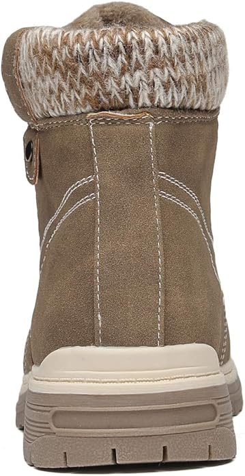 ANJOUFEMME Winter Hiking Boots Women
