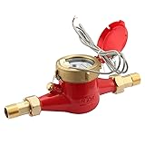 Watflow DN20 Water Meter 3/4" NPT,Gallon Water Flow