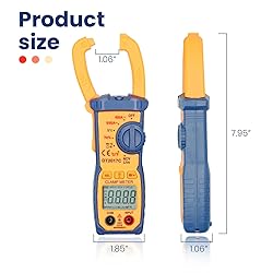 Digital Multimeter Tester 6000 Counts Amp Clamp