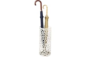 Yamazaki Home Nest Umbrella Stand - Storage for Umbrellas and Walking Canes - Round - Steel - Holds Up to 6 Umbrellas