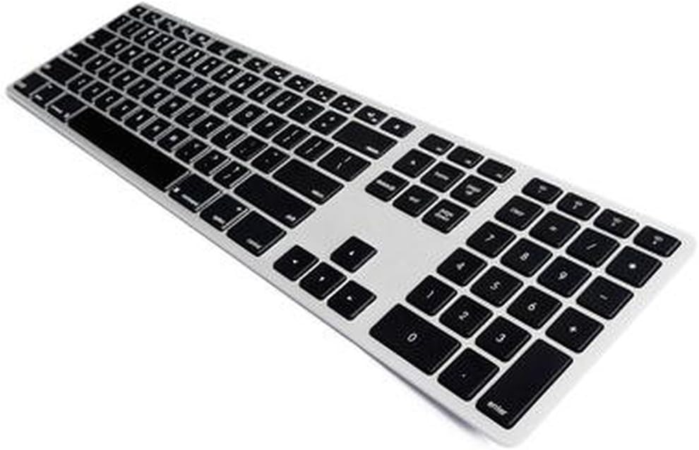 USA Matias Wireless Aluminum Backlit Keyboard Silver