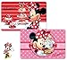 Disney Minnie Girls 3D TableMat Placemat Washable Reusable (Set of 2)