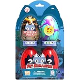 Pet Simulator - Mystery Pet Minifigures 4-Pack (Four Mystery Eggs &amp; Figures w/Accessories &amp; Stands, Series 2) [Includes DLC]