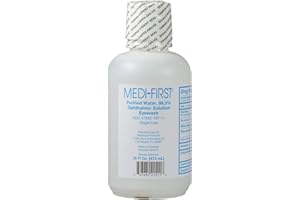 Medi-First 19818 Eyewash, Eye Rinse and Protection, First Aid Supplies, 4 Ounces