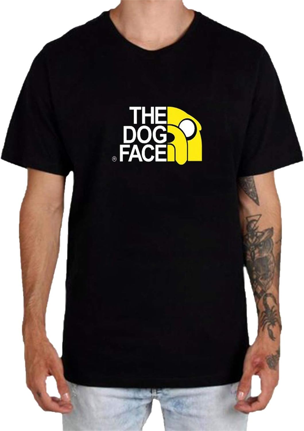 The Dog Face TShirt for Men, Cotton TShirt, Short Sleeve TShirt
