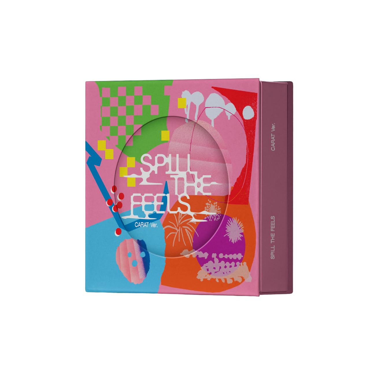 SEVENTEEN - 12th Mini Album [SPILL THE FEELS] Carat Random Version + SVT Extra Photocards