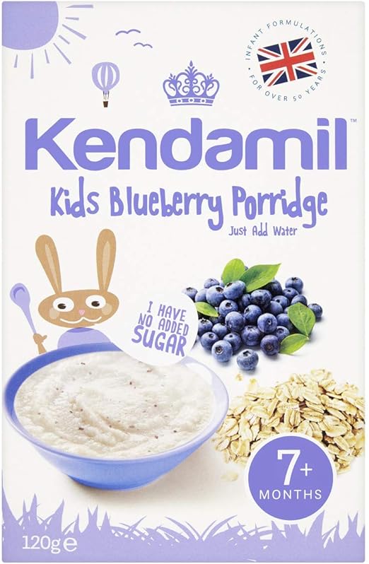 blueberry porridge baby