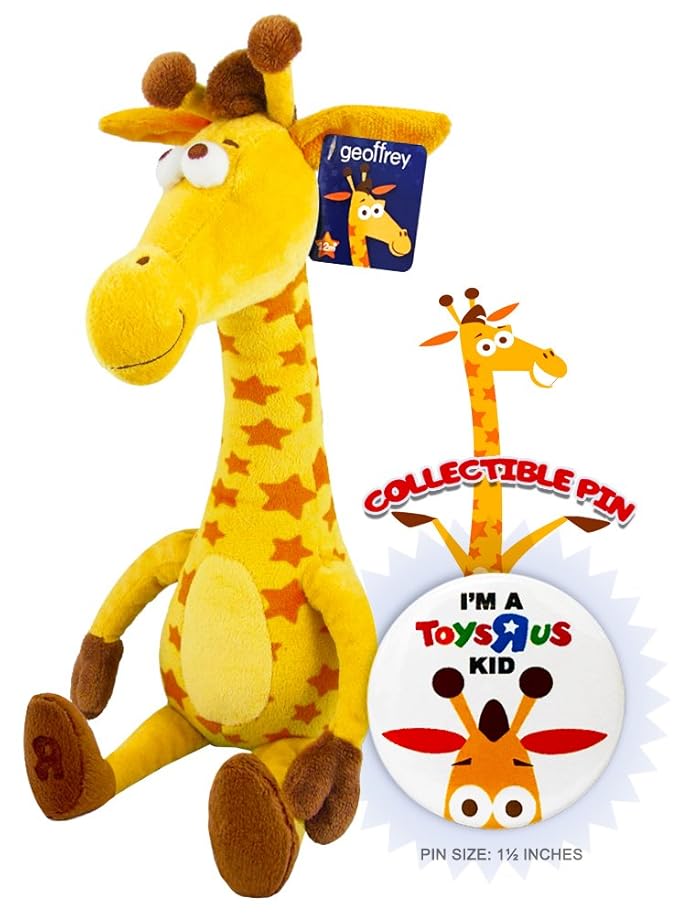 geoffrey the giraffe plush