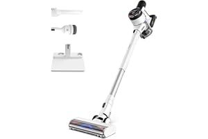 Tineco Pure ONE S15 Essentials Cordless Vacuum Cleaner, Stick Vacuum Rechargeable with Anti-Tangle Brush, LED Headlights for Hard Floor, Pet Hair & Home Cleaning