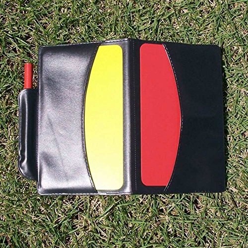 Gracefulvara Soccer Referee Penalty Pencil Wallet Pad Yellow Red Card and Sports Notebook - Thumbnail 7