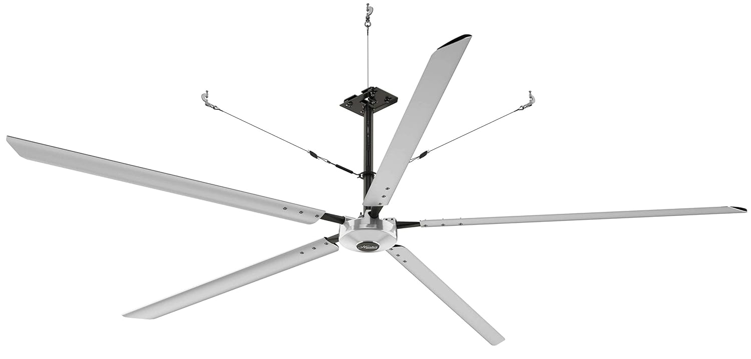 Hunter Industrial Titan Hvls Ceiling Fan 16ft Dia 220 Volts