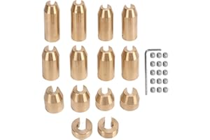 Wheel Spoke Balance Weights, Motorcycle Reusable Brass Wheel Spoke Balance Weights Refill Kits, Compatible with Super Moto, D