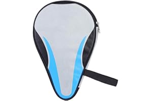 Ping Pong Paddle Case Oxford Table Tennis Rackets Bat Bag with Waterproof Material for Dust-Proof Waterproof Full Protection