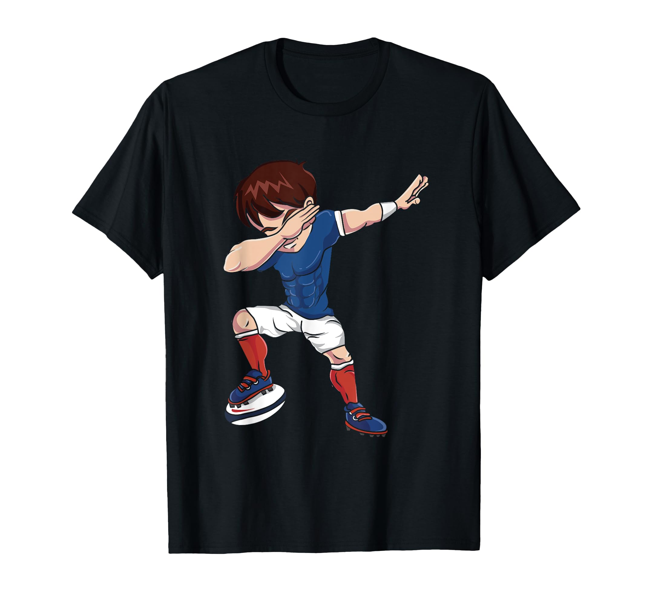 Cool Dabbing Rugby Player Sport T-Shirt