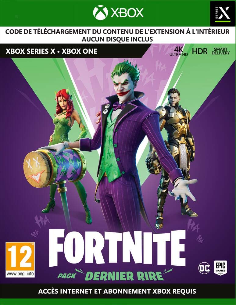 WARNER BROS INTERACTIVE FORTNITE:PACK DERNIER RIRE XONE