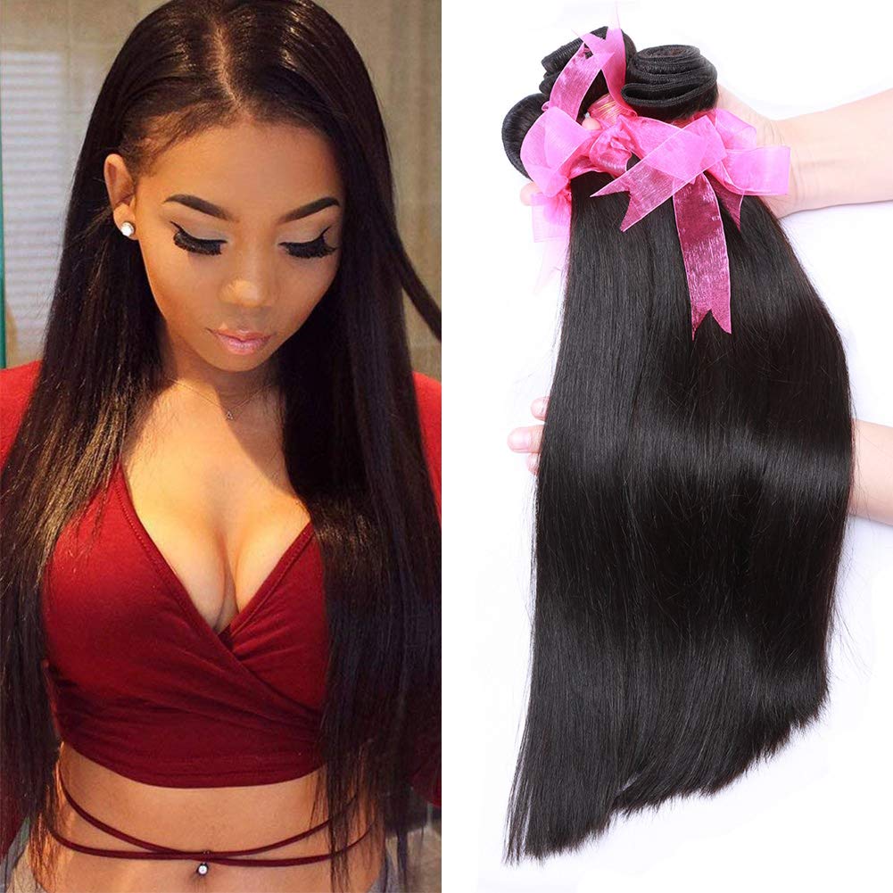 Good Quality Brazilian Straight Hair Bundles (18 20 22Inch) Unprocessed