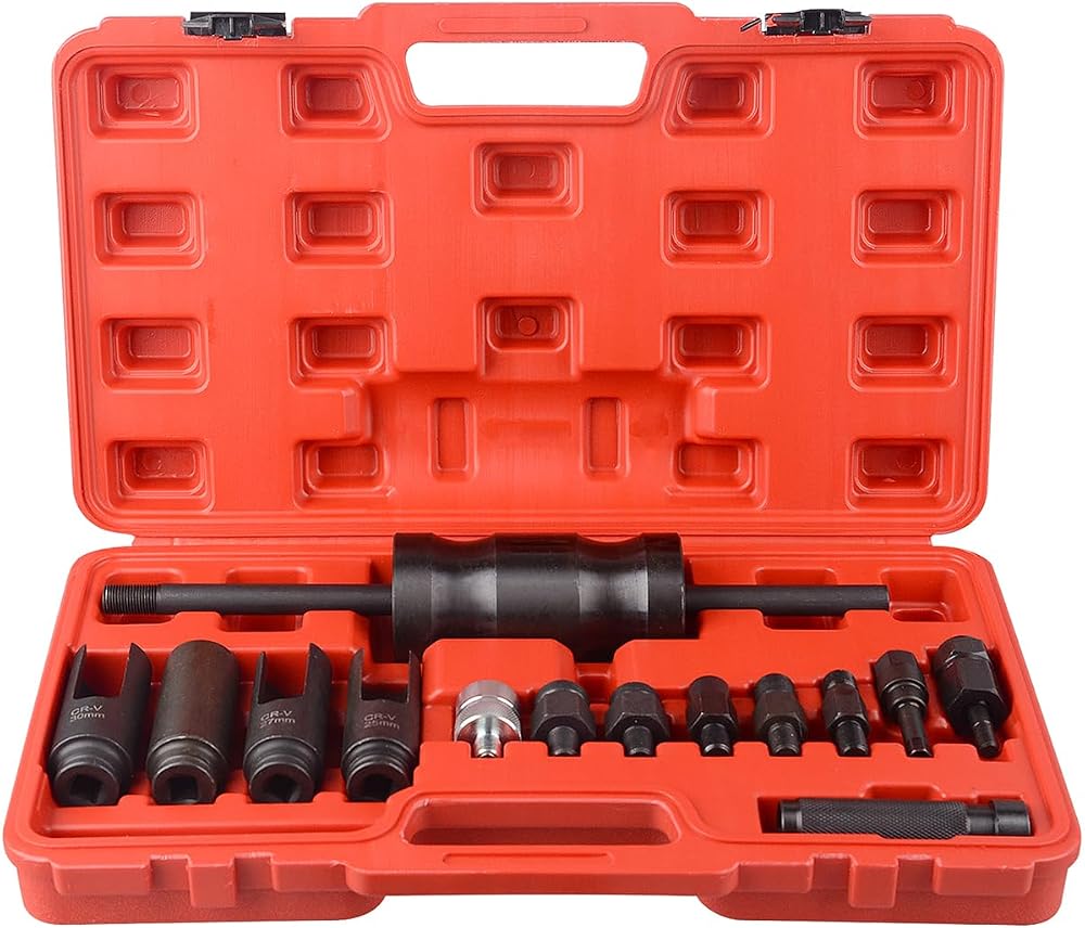 DAYUAN 14 Pcs Injection Puller Tool for Diesel Injectors Compatible with Bosch