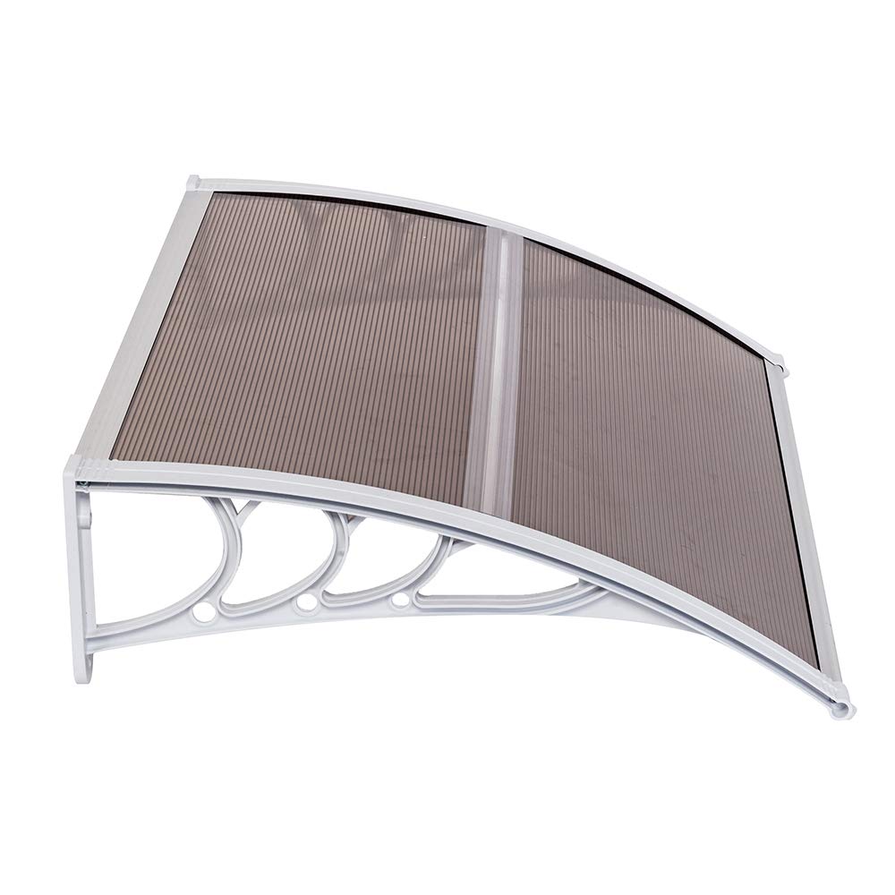 Window Awning Modern Outdoor Canopy,Awning for Doors Patio Polycarbonate Sheet Cover,Household Appli