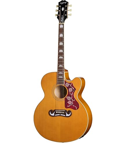 ギター Epiphone Inspired by Gibson J-200 Na Epiphone Inspired by Gibson J-200 Acoustic-Electric Guitar Aged