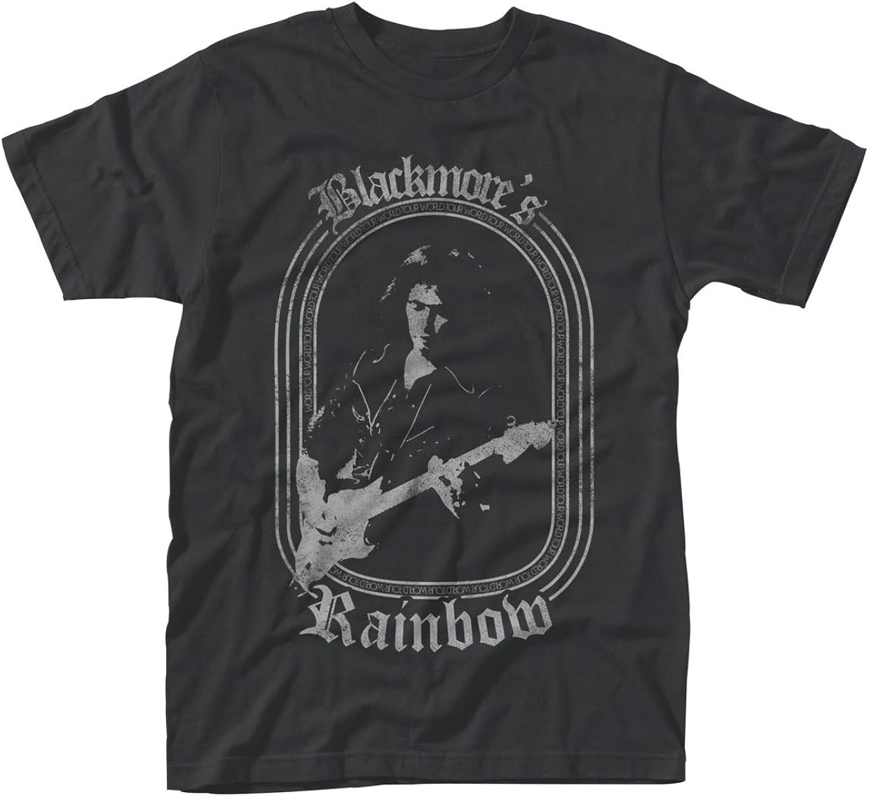 rainbow band t shirt