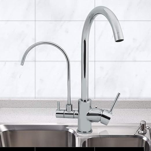 Drinking Water Faucet One Hole For Ro Water Filter System 3 In 1