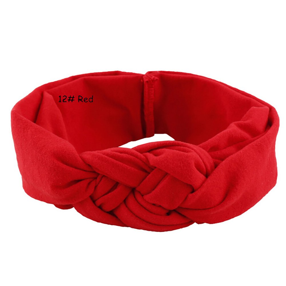 Vinmax 6Pc Baby Headbands Turban Knotted,Child Braid Cross Headband,Baby Hair Accessories Toddler Soft Girl Kids Cross Hairband,Girl\'s Hairbands for Newborn,Toddler and Childrens