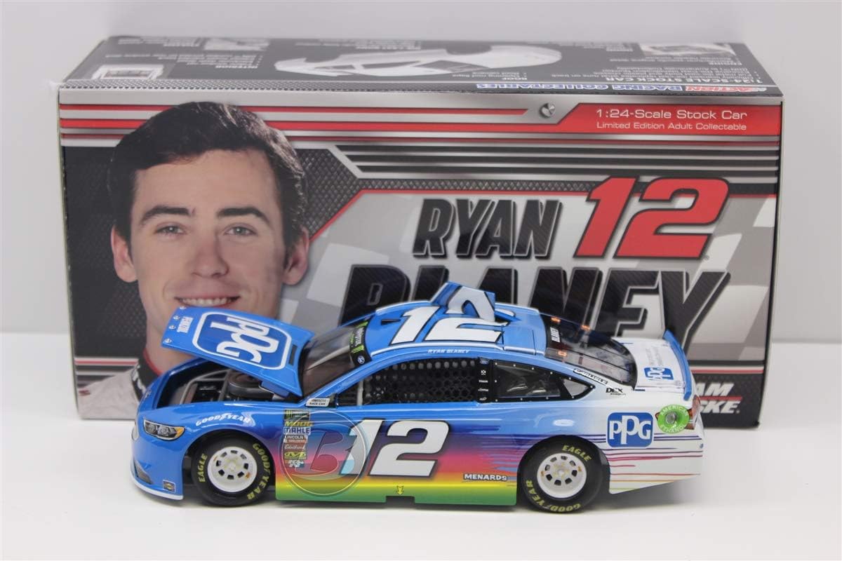 MoneyLion Ford Mustang Lionel Racing Ryan Blaney Chrome Finish NASCAR 