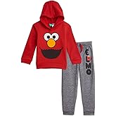 Sesame Street Elmo Toddler Boys Hoodie and Pants Outfit Set