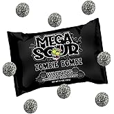 Barnetts Mega Sour Candy Zombie Bombz 104g / 3.7OZ &ndash; Handmade British Hard Sweets &ndash; Extreme Sour Candy Challenge &ndash; Retro Party Bag &amp; Gift Hamper Treats