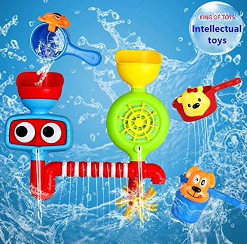 king of toys Bath Toy Waterfall Water Station with Two Stackable Cups (Water Sparing WaterFall)