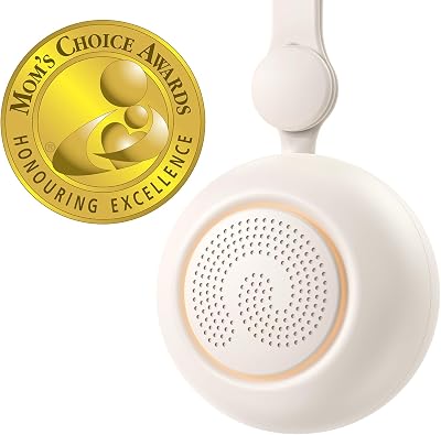 Dreamegg White Noise Machine Baby Portable 19 Sounds Night Light 32 Volume Timer