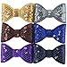2 Inches Baby Hair Bows For Girls Sequin bow Boutique Appliques With Alligator Clips For Headbands Teens Toddler Children Set Of 20