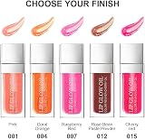 AOOWU Plumping Lip Oil Tinted Moisturizing Lip Gloss 5 Colors view 3