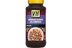 VH Medium Garlic Rib Sauce 341ml , (12 Pack) (Packaging may vary)