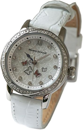 Amazon Co Jp Maurojerarudyi Mauro Jerardi Solar Women S Watch Band Color White Mj046 2 Wrist Watches