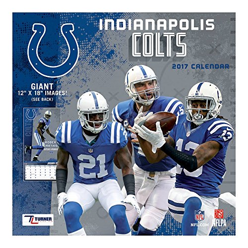 Indianapolis Colts 2017 Calendar