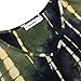 Sixother Womens Tie Dye Tunics Long Sleeve Hankerchief Hemline Tops Fall Shirts Army Green