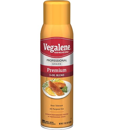 Amazon.com: Vegalene Grid Iron Non-Stick Spray, 14oz Aerosol, 6