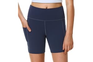 Heathyoga 5" Girls Shorts Volleyball Shorts for Teen Girls Dance Biker Shorts Kids Gymnastics Athletic Spandex Shorts